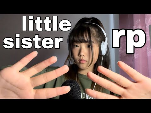 ASMR little sister gives you a checkup