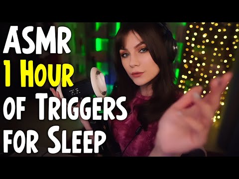 ASMR 1 Hour of Triggers for Sleep 💎 TK tk, Measuring You, Ear Brushing, Hair Play and more