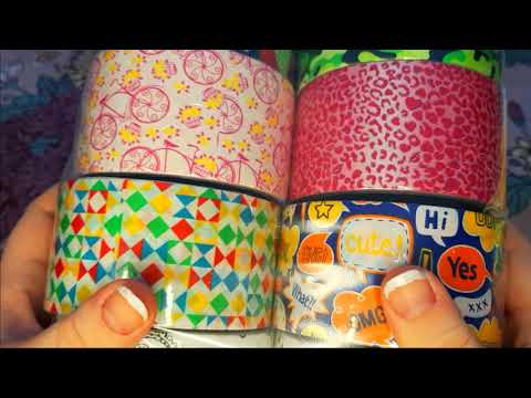 ASMR Handling Duct Tape, Super Crinkles, Scratching, Tapping, Lo Fi (No Talking)