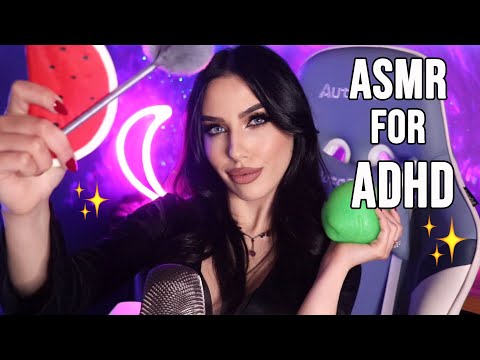 ASMR - Do What I Say [Follow My Instructions] ADHD Quick Focusing Games (Fast + aggressive)