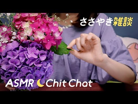 [Japanese ASMR] Chit Chat 🍧 Whispering / 囁き雑談