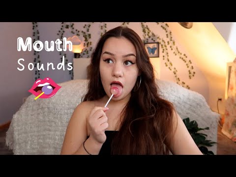 [ASMR] Intense Mouth Sounds + Talking 👄🍭 | lollipop, crunchy sounds.. | ASMR Marlife