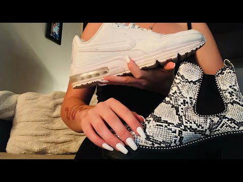 ASMR! SHOE Tapping And Scratching! 👠👟👡