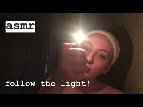 asmr | from the bath! lofi light triggers. tapping, lighter sounds, visuals and mouth sounds 🐙🍄