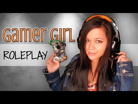 ASMR Gamer Girl Roleplay (Controller Sounds & Whisper)