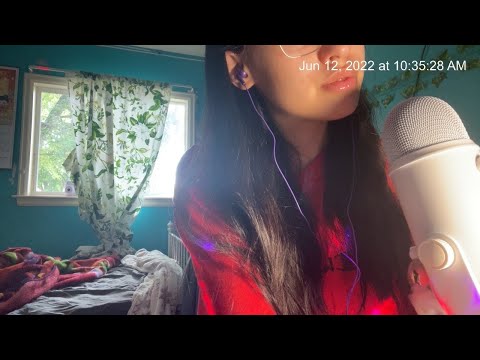 ASMR mouth sounds ~ hand movements ✨❤️