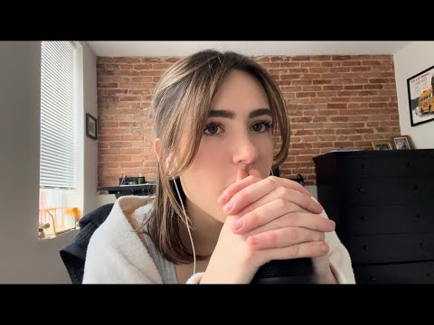 ASMR | Whispered Rambles, Hand Sounds, Tap Scratching