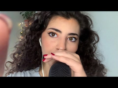 ASMR Layered Mouth Sounds and Glass Tapping