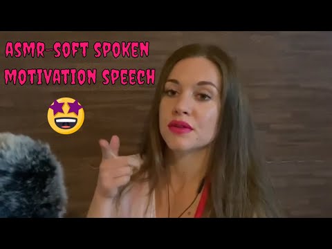 ASMR soft spoken | motivation & self improvement talk