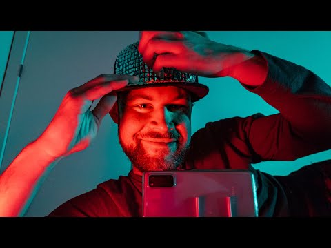 ASMR - Aggressive triggers on ME 🧢 • Scratching, tapping, hand movements