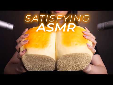 ASMR Satisfying Triggers for Tingles | Giant Squishy, Beeswax Wrap (Trypophobia Warning, No Talking)