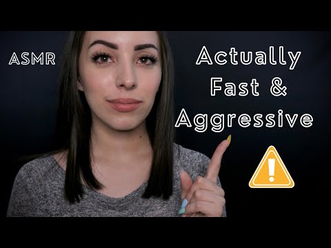 ASMR Fast & Aggressive! Tapping, Scratching & Hand Sounds