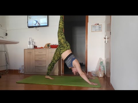 ASMR tingly and relaxing Vinyasa yoga flow inspired by Alo Moves