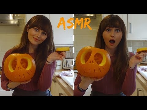 ASMR~ Failing at Pumpkin carving!