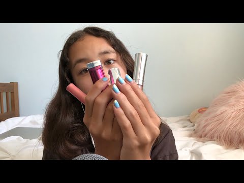 ASMR Lip Gloss + Lipstick Triggers