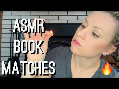 Lighting Matches ASMR | Putting Matches In Water ASMR | Fire Sounds And Personal Attention
