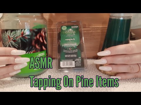 ASMR Tapping On Pine Items(Lo-fi)