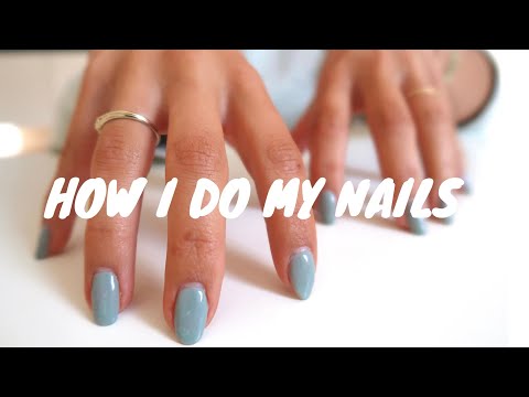 ASMR German | How I Do My Shellac Nails 🌸 | Voice Over