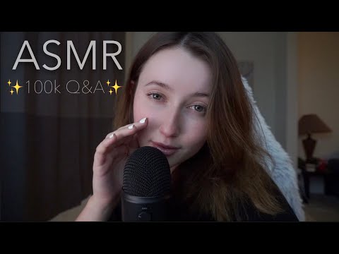 ✨100k✨ ASMR Celebration ~ Q&A!