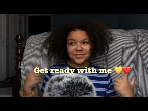 ASMR- get ready with me 💛❤️