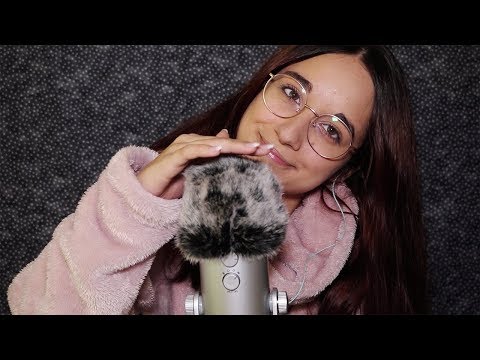 [ASMR] I stay with you until you fall asleep | Positive Affirmations | Fluffy mic scratching
