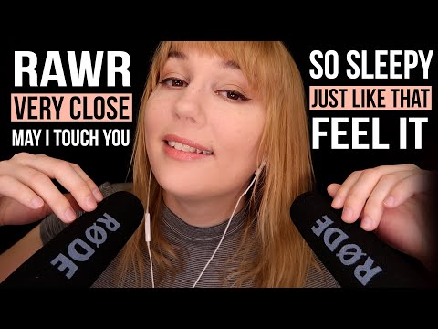 ASMR "May I Touch You" + "Feel It" + 9 More Whisper Triggers that I Love w/ Layered Mic Blowing