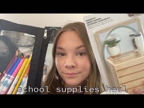 school supplies haul~annaASMR