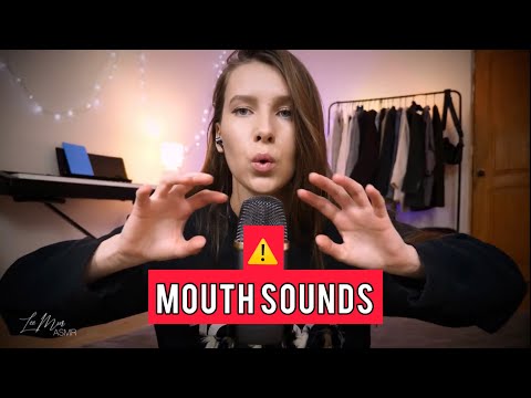 ASMR ⚠️FAST AND INTENSIVE MOUTH SOUNDS 👄 [tk tk, whistling, breathing, tongue sounds]