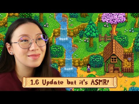 Stardew Valley ASMR 🌱 Playing the BRAND NEW Update! 🌱+  Ear to Ear Whispering