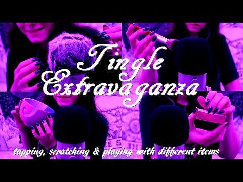 ☆ Tingle Extravaganza! ☆ testing out new mic covers (tapping & scratching) (+ channel name change)