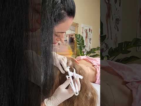 ASMR Scalp Exam with Clipping and Measuring (Real Person Soft Spoken)