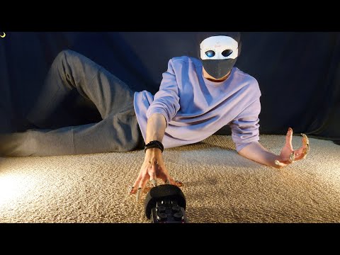 ASMR FLOOR SCRATCHING AND TAPPING