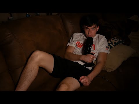 Boyfriend relaxing with you on couch