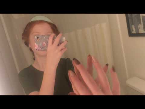 [ASMR] - Hotel Bathroom Tour - Gentle Tapping && Scratching (Short Video, No Talking)