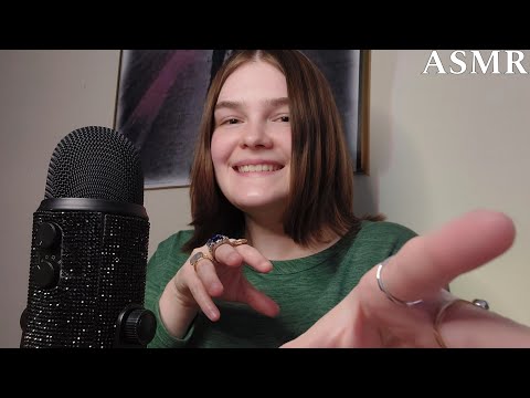 💥snapping with rings & mouth sounds + random triggers *fast and aggressive* ASMR