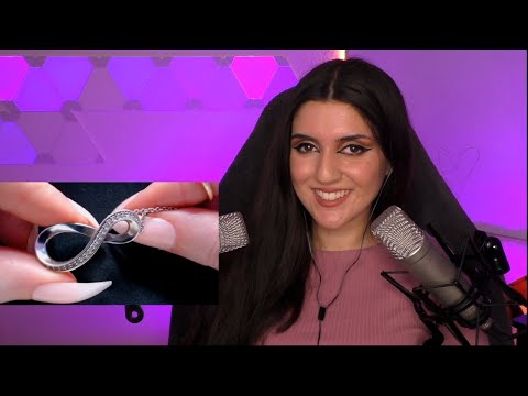 ASMR | Tingly Close Whispered Jewelry Show & Tell | 2 Cameras