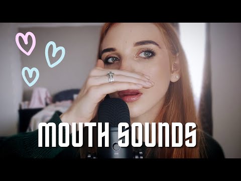 ASMR | Tingly Mouth Sounds with Hand Movements. 💛