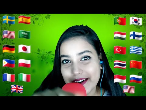 ASMR How To Say "Tingly" In Different Languages