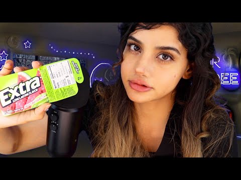 ASMR Chewing Watermelon Gum 🍉