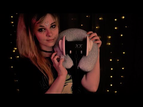ASMR | Super Cozy Pillow Scratching & Close Up Ear Whispers - Rain