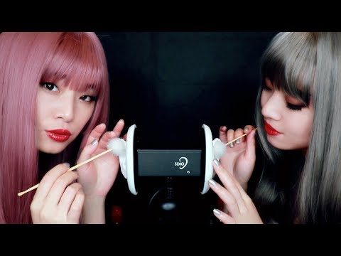 [ASMR] Twin Ear Cleaning by K-Pop Stars