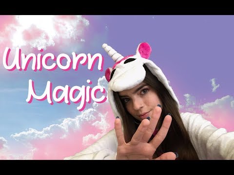 ASMR (english) Unicorn Magic For No Nightmares♡  (intense hand movements, mouth sounds)