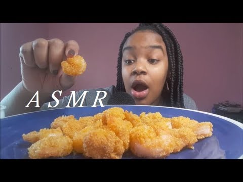 ASMR | Crunchy Cajun Shrimp Mukbang (no talking) | brieasmr
