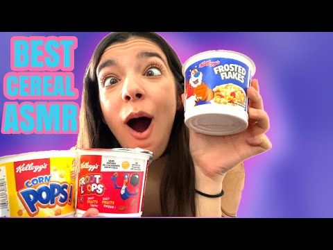 ASMR EATING CEREAL & CALM SOUNDS