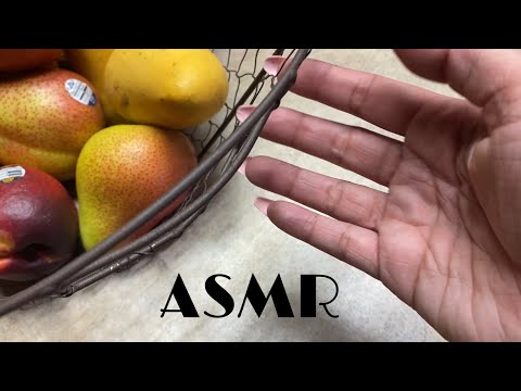 ASMR around Kitchen (tapping, page turning, scratching)