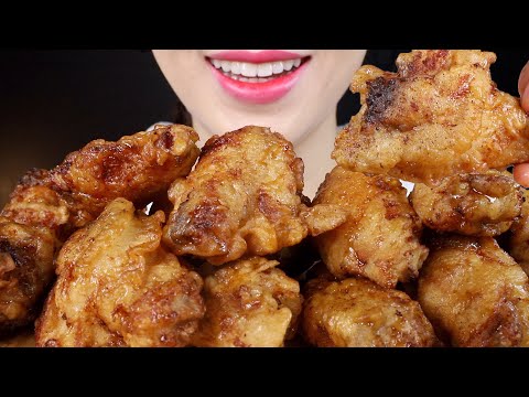 ASMR Crispy Honey Chicken | Homemade | Korean Fried Chicken | Eating Sounds Mukbang