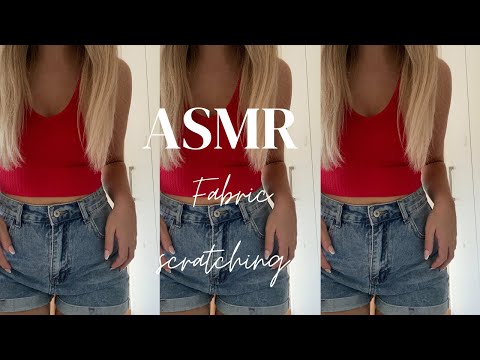 ASMR| Fabric Scratching| Jean Scratching✨