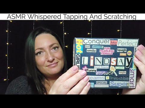 ASMR Whispered Tapping And Scratching (Lo-fi)Storytime