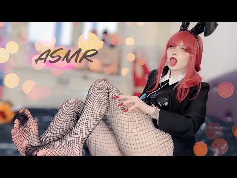 ASMR Scratching | Chainsaw Girls Cosplay #asmr #asmrcosplay