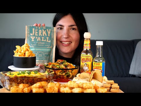 American Snack Food Mukbang ~ Part 2 Snack Swap Collab With Madison Mukbang (NOT ASMR)